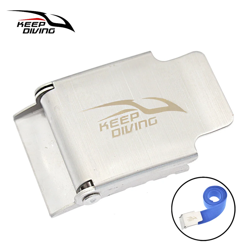

Scuba Diving Stainless Steel Weight Belt Buckle 5cm Belt Webbing Weighted Belt Quick Released BCD Waist Buckle Diving Equipment