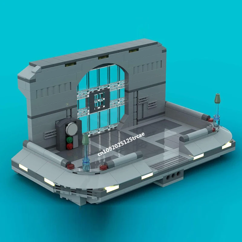 Новый знаменитый звездный боевой фильм Moc Kamino входной космический истребитель