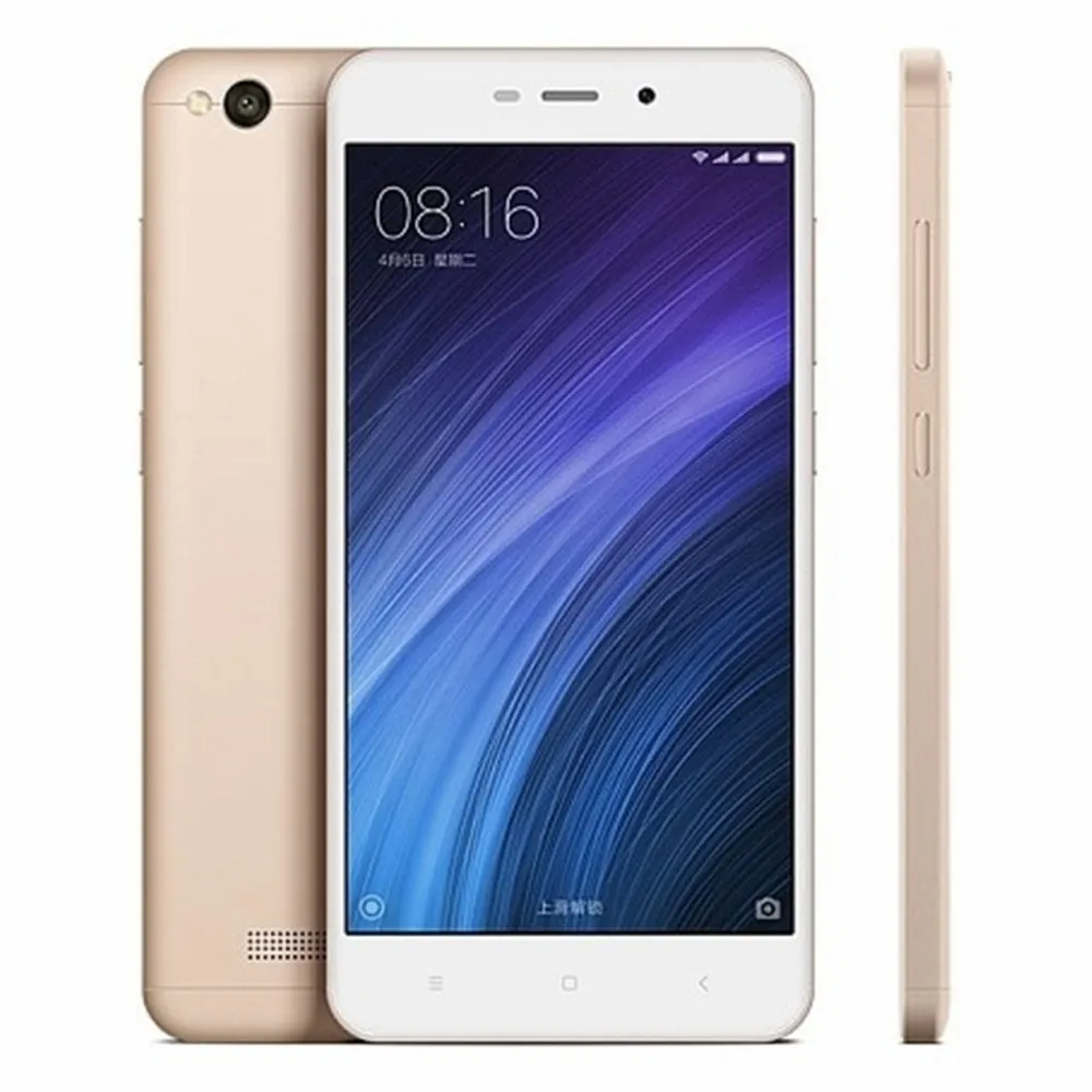 

New Original 4A Android Smartphone 3G 4G LTE 5.0 Inches Dual SIM Google Play 16GB ROM Cellphones GPS Wifi Gold Hot Mobile Phones
