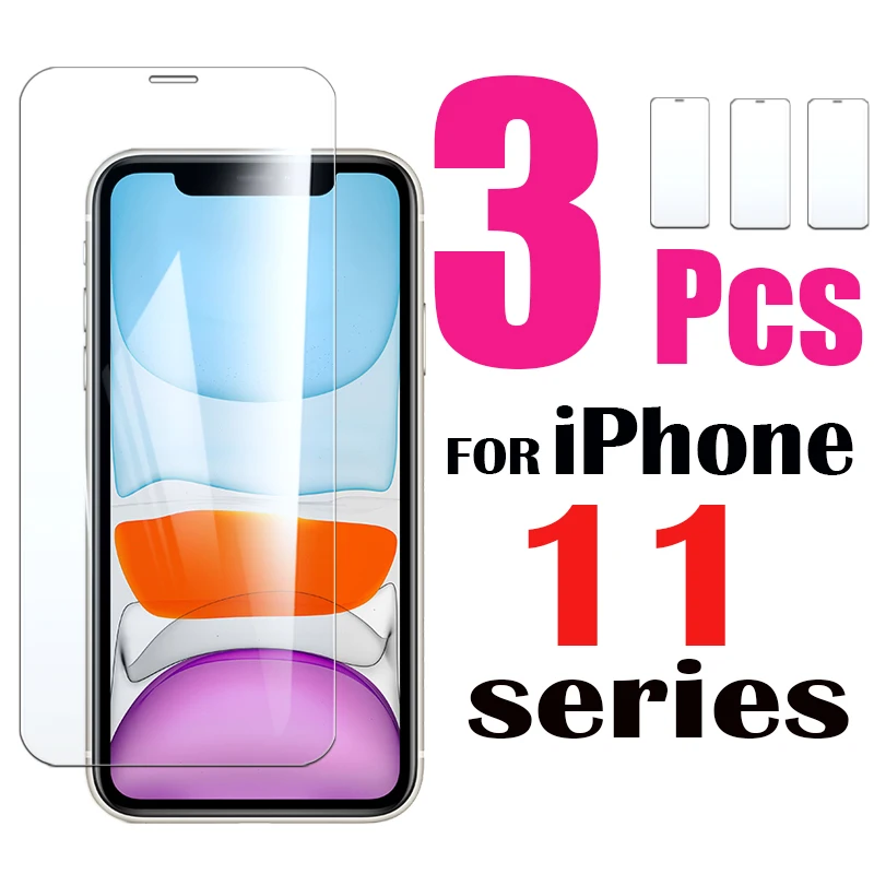 

Защитное стекло для iphone 13, 12, 11 pro max, 3 шт.