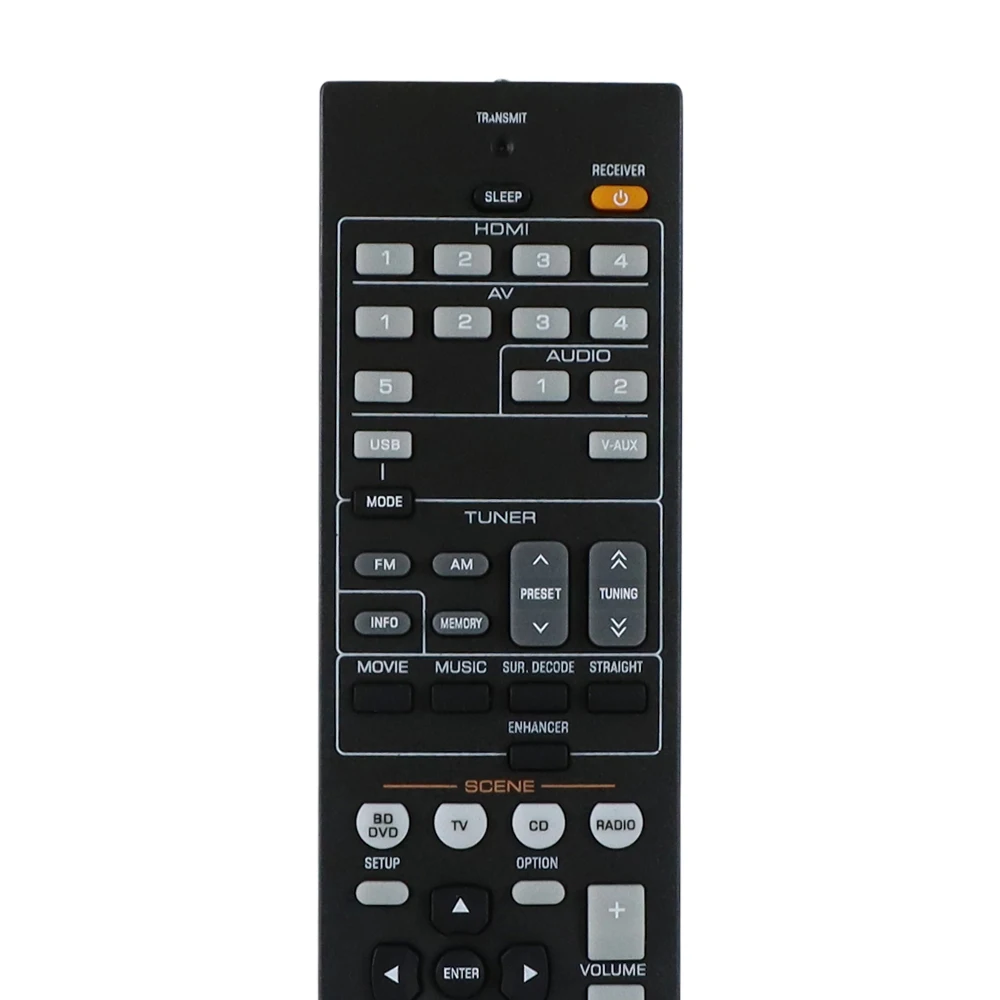 Пульт дистанционного управления для AV-ресивера Yamaha RX-V375BL HTR-3066 RX-V377 RAV521 RAV522 RAV463