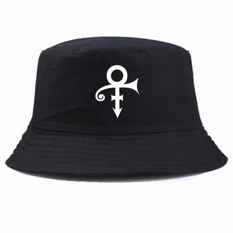 

PRINCE Logo Bucket Hat Purple Rain Music Legend Icon Summer Casual Unisex fisherman hat