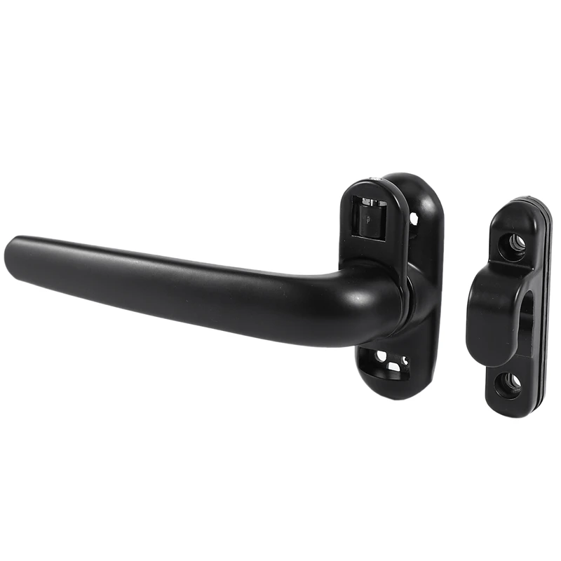 

10X Door And Window Handle Lock Casement Window Lock Wheel Handle Black