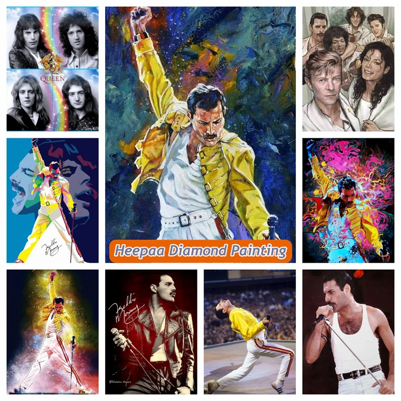 Набор для алмазной вышивки Freddie Mercury Алмазная мозаика 5D сделай сам в стиле рок