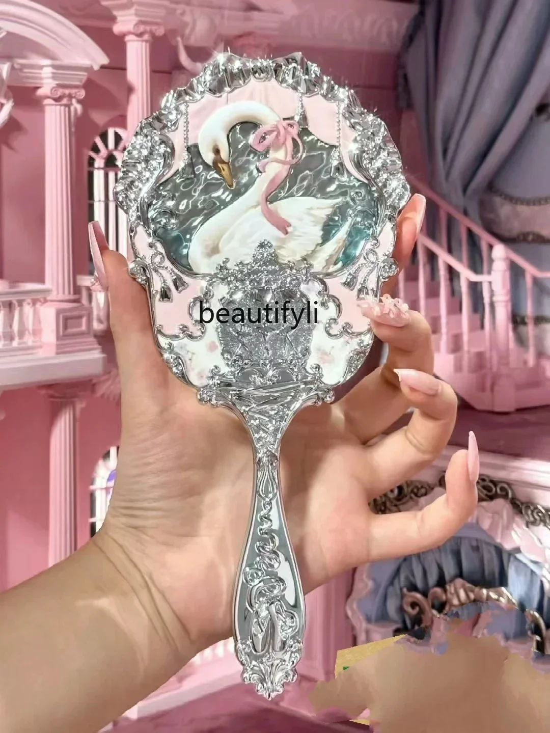 Цветок Знай Лебедь Балетная серия Периферийная подушка Сумка Заколки Духи