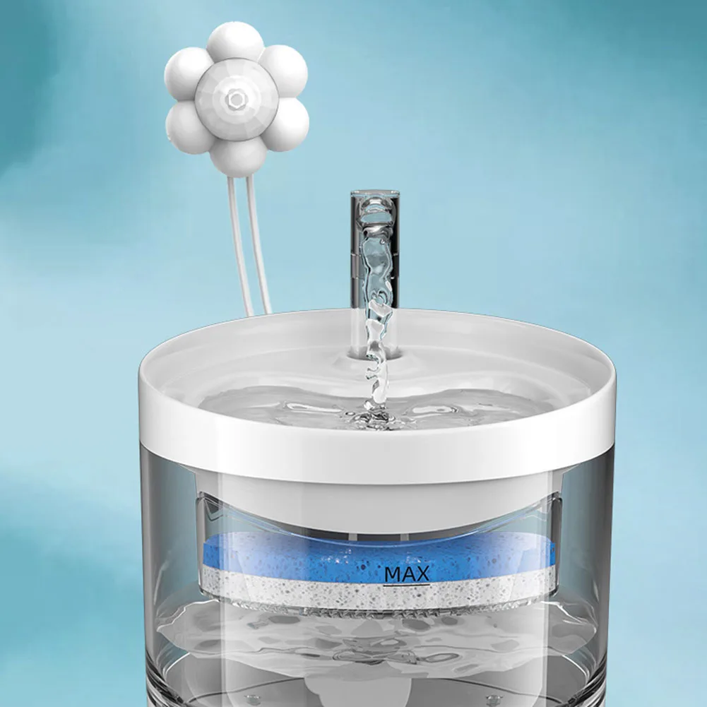 

Automatic Cat Water Fountain Electric Mute Water Feeder USB Dogs Pets Drinker Energy-Saving for Cat Automatic Feeders