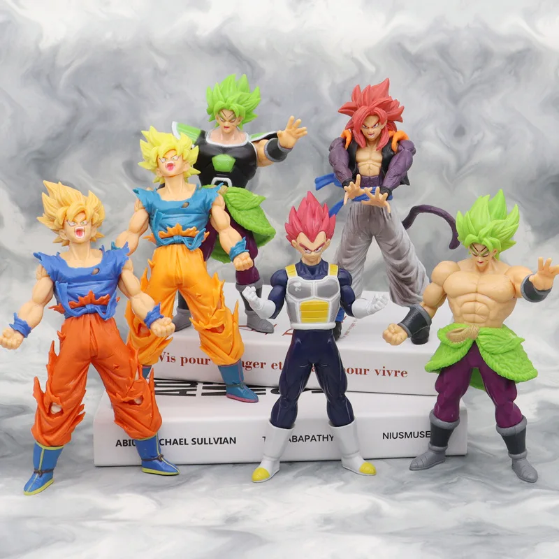 

Фигурка из аниме «Драконий жемчуг Z» Super Saiyan, модель GK Rose Goku, фигурка DBZ Gohan, статуя Вегета, коллекционная игрушка, фигурка