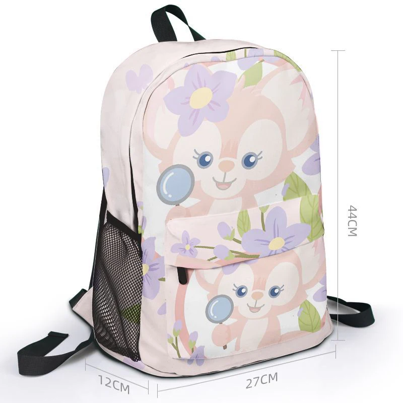 

Новинка 2022, детский рюкзак Disney LinaBell, детский школьный портфель для мальчиков и девочек с рисунком маленькой лисы из мультфильма, студенческ...