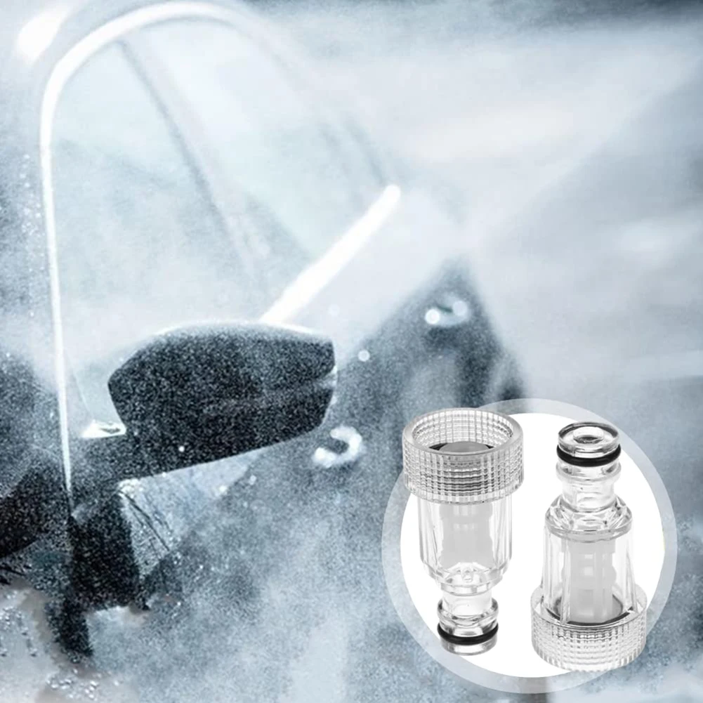 

Car Washer Adapter Pressure Washer Water Quick Connector Filter Set Garden Hose Adapter Pipe Fitting Quick Connection