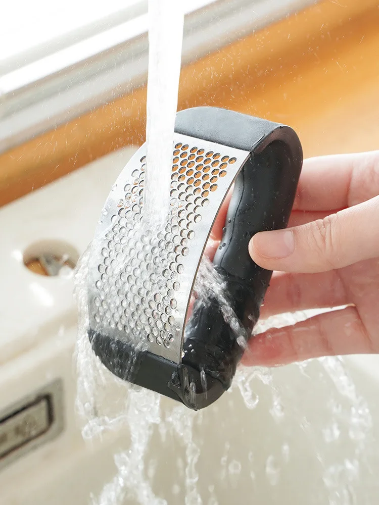 

Chopper Garlic Tools Kitchen Accessories Kitchen Gadgets Fruit Vegetable Tools Manual Garlic Mincer Stainless Steel Garlic Press