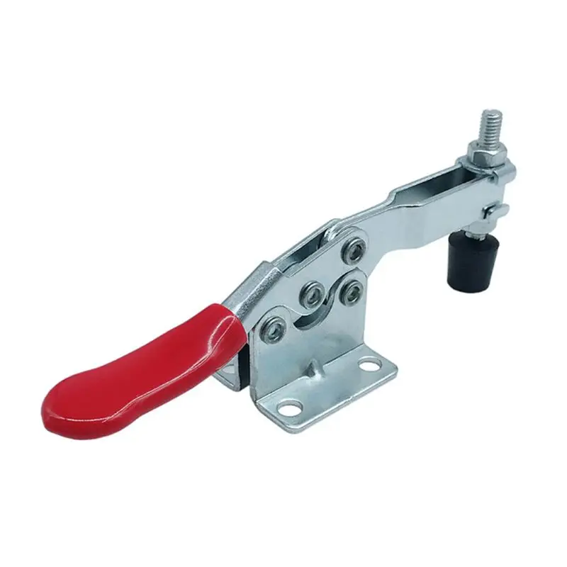 

GH-201B Horizontal Toggle Clamp Quick Release Woodworking Fix Clip for Carpentry Adjustable Hand Clip Tool