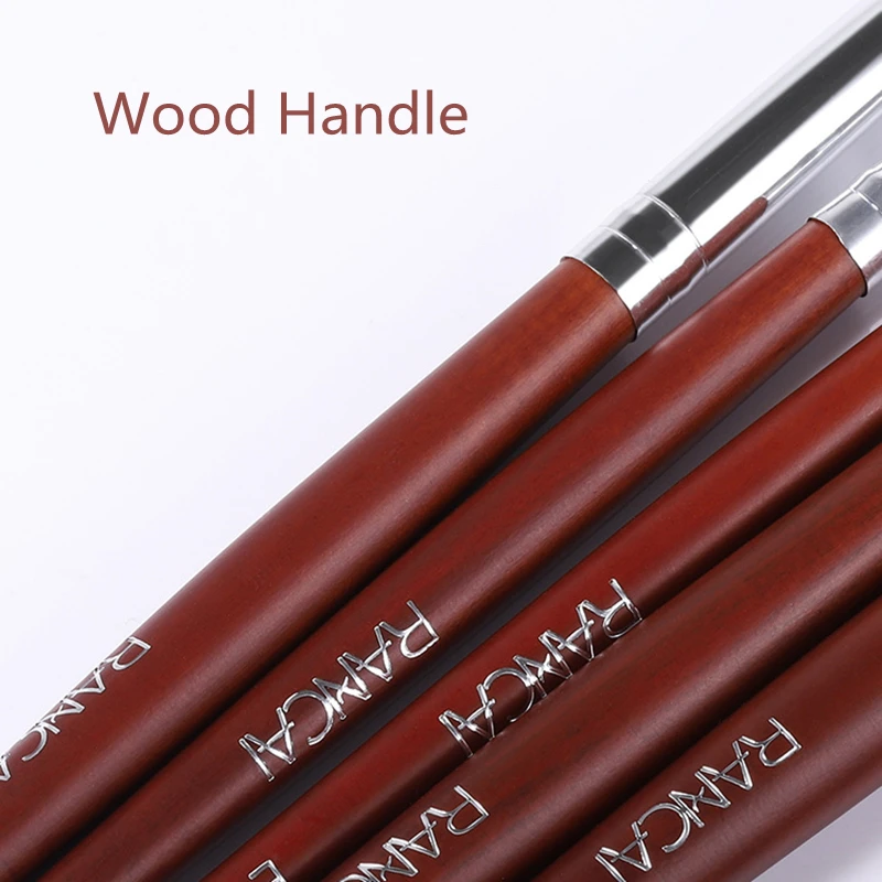 Набор кистей для макияжа из 3/ 7 шт. растушевки и теней натуральных животных