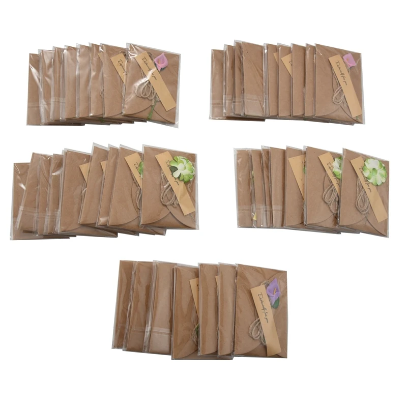 

Поздравительные открытки с сушеными цветами, винтажные поздравительные открытки ручной работы из крафт-бумаги с чистыми цветами, поздрави...