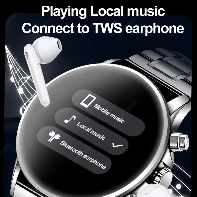 Смарт-часы HT11 мужские 1 Гб ПЗУ с поддержкой Bluetooth 43