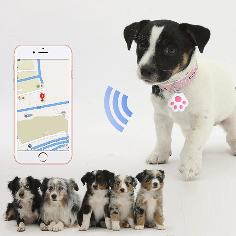 

Dog Claw Mini Cat Dog GPS Tracking Locator Prevention Anti-Lost Waterproof Portable Bluetooth Tracker Pets CatS Dogs Accessories