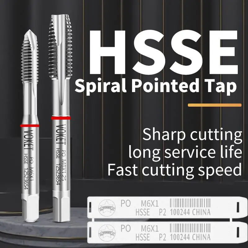 

Метчики VOKET HSSE Red Ring JIS M2-M12