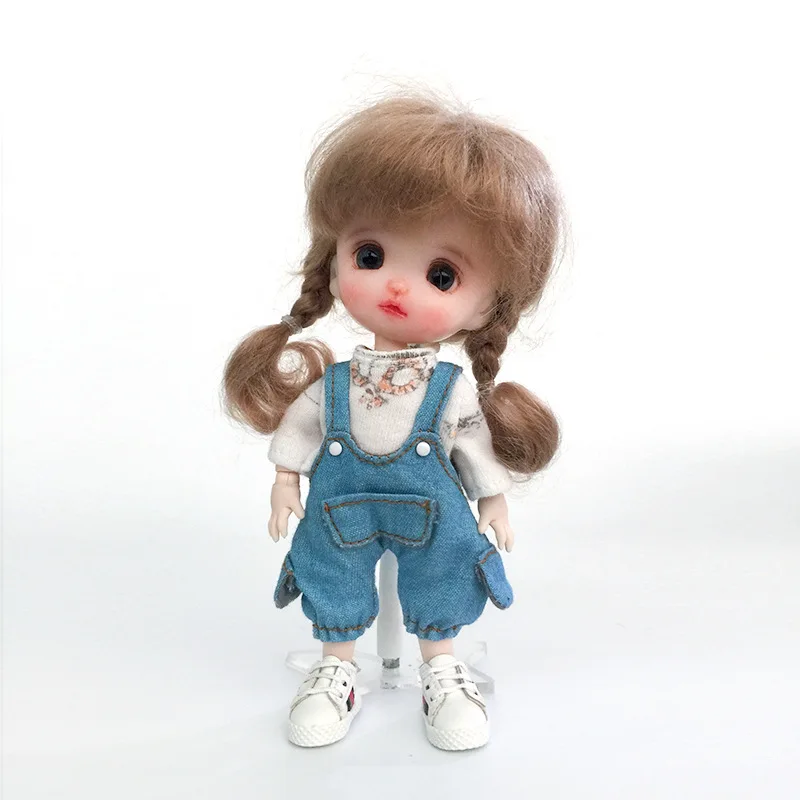 Одежда для кукол HOUZIWA OB11 1/12, Одежда для кукол Bjd ГСК, комбинезон, Одежда для кукол OB11