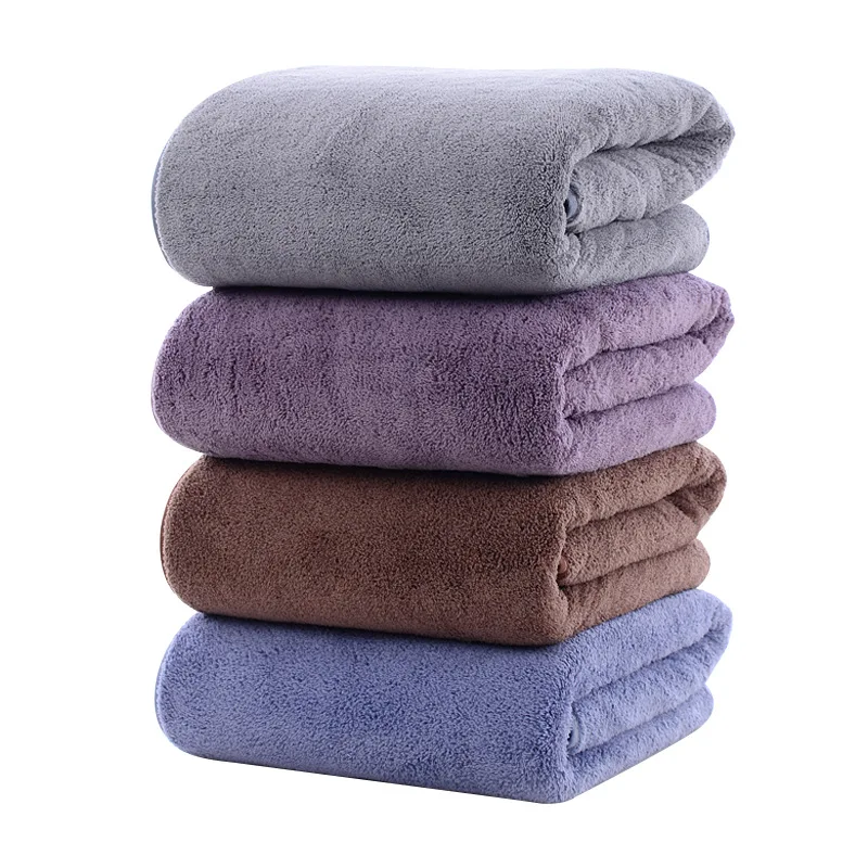 

New Microfiber Bath Towel Absorbent Bathroom Home Swimming Shower Beach Towels Bathroom Hotel For Adults 70*140cm