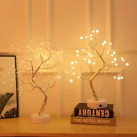 ins Creative net red decorative touch table lamp led lamp tree lamp starry night light teacher's day gift decoration crafts