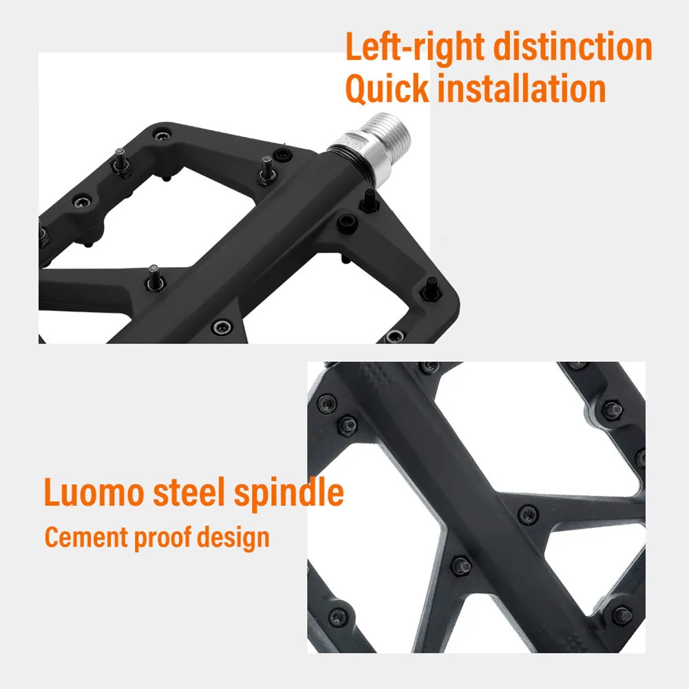Практичные легкие велосипедные педали противоскользящие водонепроницаемые