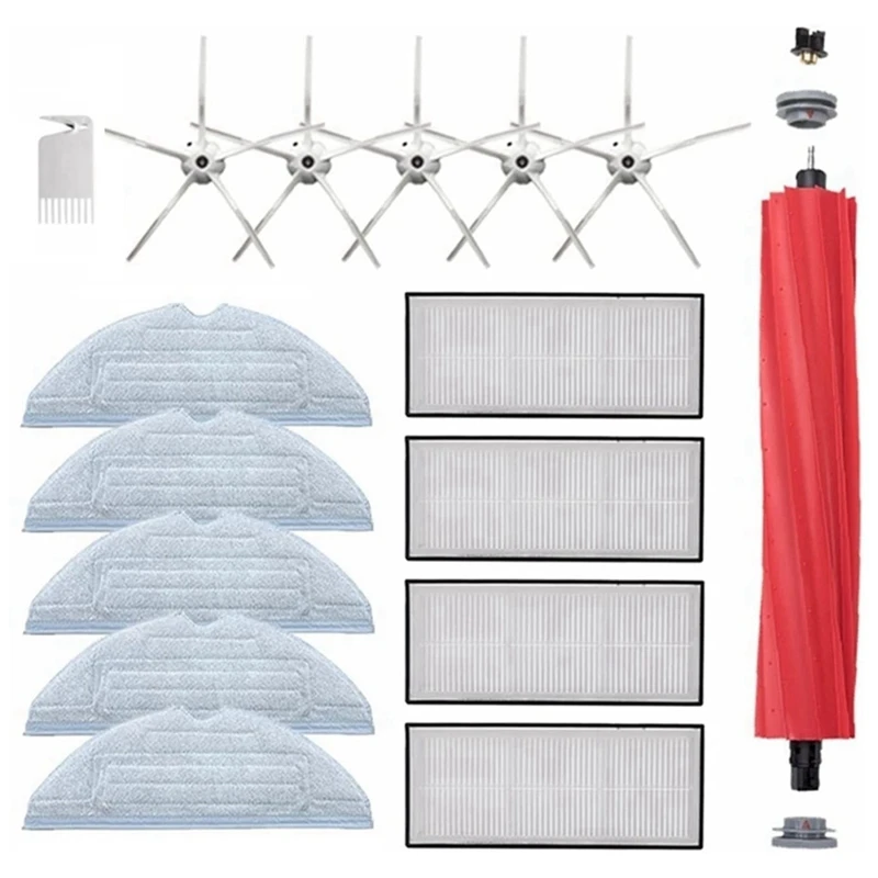 

Vacuum Cleaner Spare Parts Hepa Filter Mop Pads Main Side Brush For Xiaomi Roborock S7 T7S T7plus G10