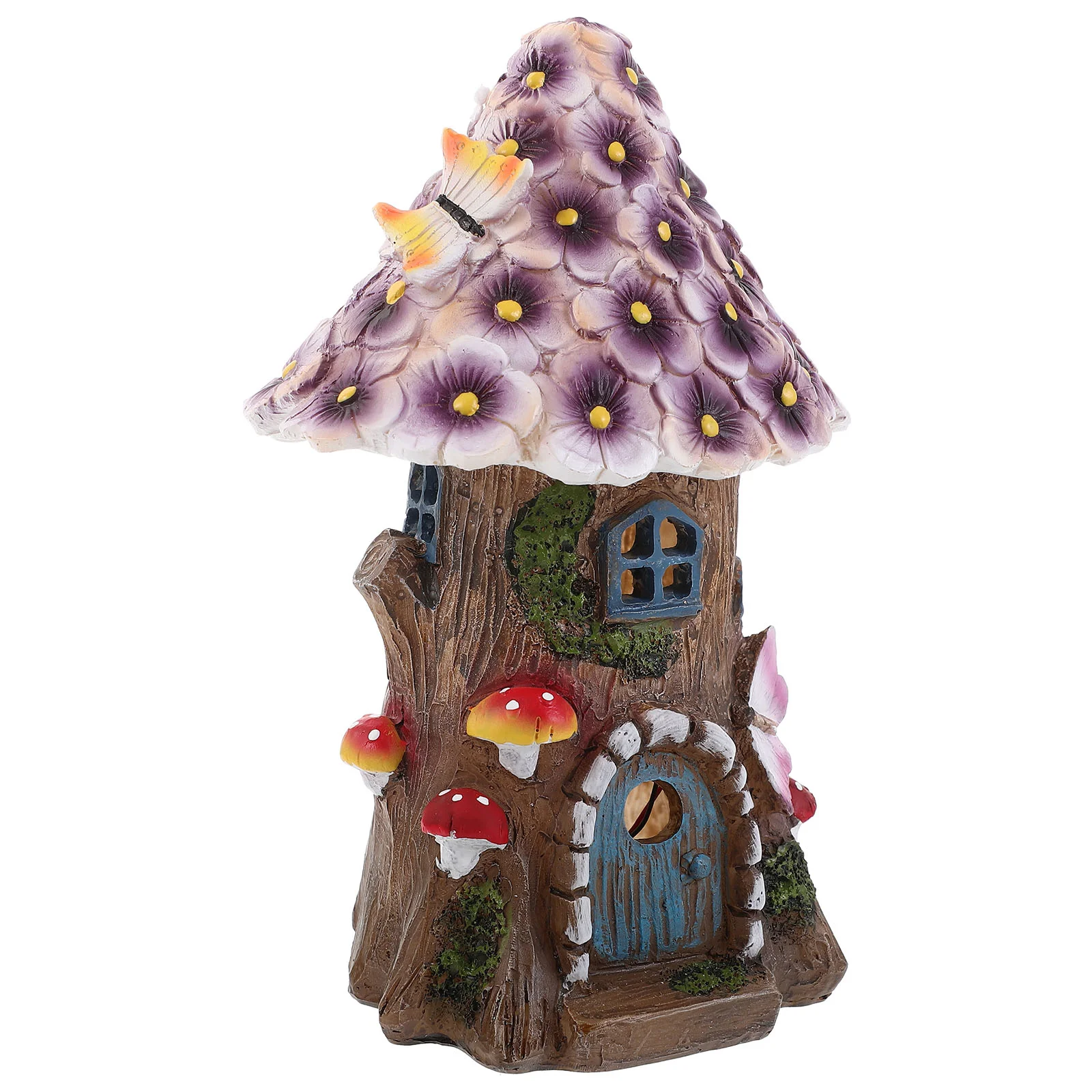 Декор грибного дома на солнечной энергии светящийся орнамент уличный светильник