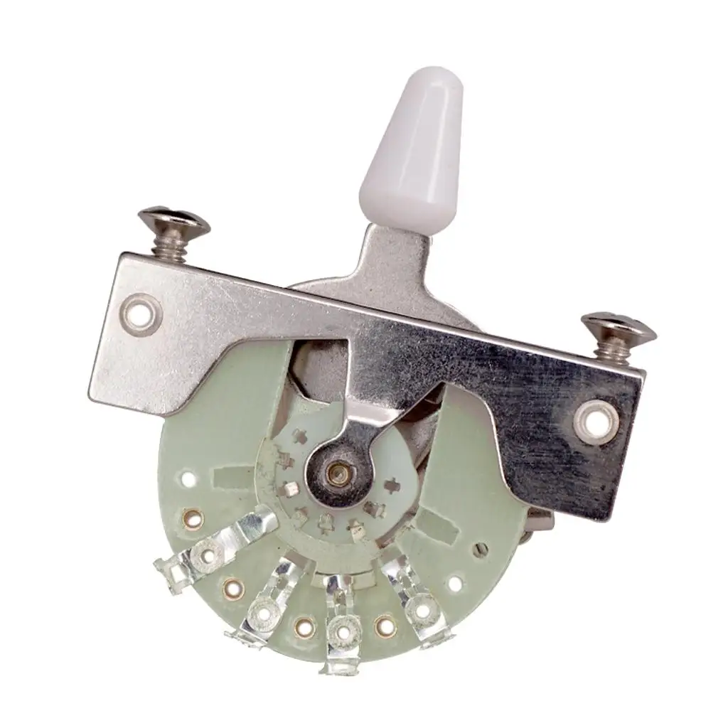 Электрическая гитара 3-way Pickup селектор тональный переключатель белая ручка для TL