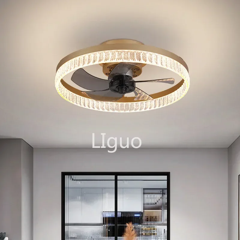 Светодиодный потолочный светильник с вентилятором лампа в скандинавском стиле