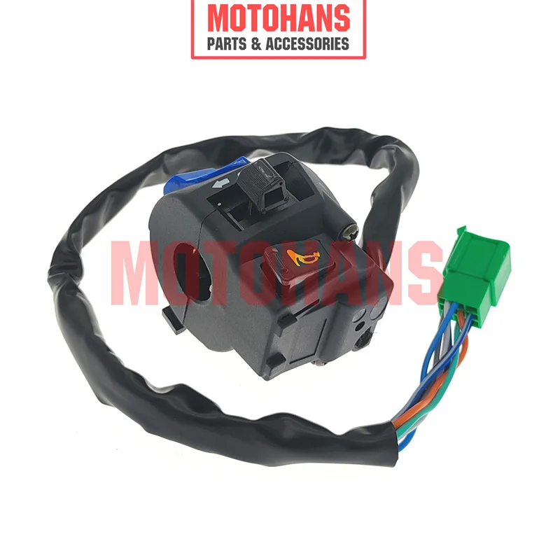 HM 16050396 ЛЕВЫЙ ПЕРЕКЛЮЧАТЕЛЬ СИГИНАЛЬНОГО УДИКАТОРА ДЛЯ RX10 ITALIKA FT150 ZAULO FT150G 150GT 150GTS