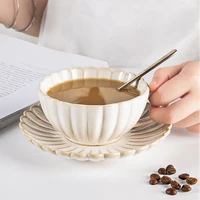 beautiful tea travel coffee cup espresso mate reusable reusable ceramic coffee cup porcelain drink mug copo termico drinkware