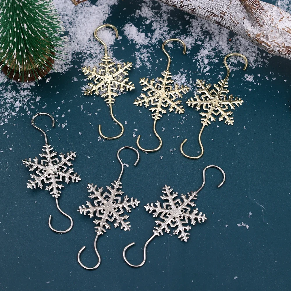 10/60 шт. S-образные крючки для рождественской елки