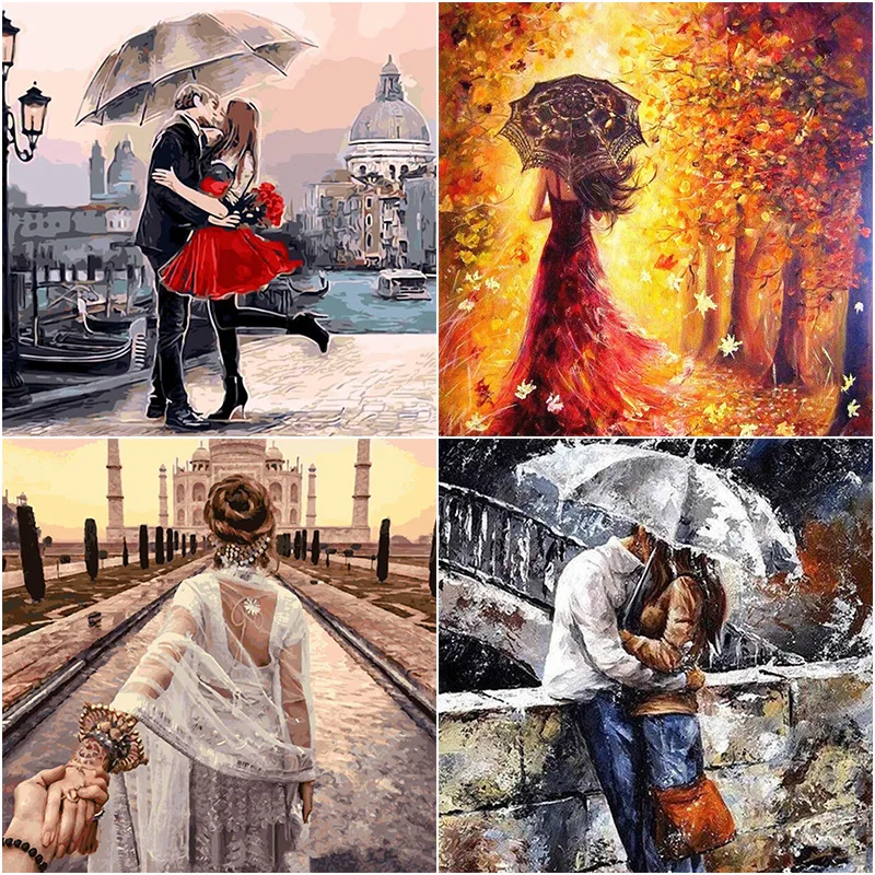 

5D DIY Diamond Painting Couple Love Diamond Embroidery Cross Stitch Handcraft Pictures Rhinestones Mosaic Wall Decor Painting