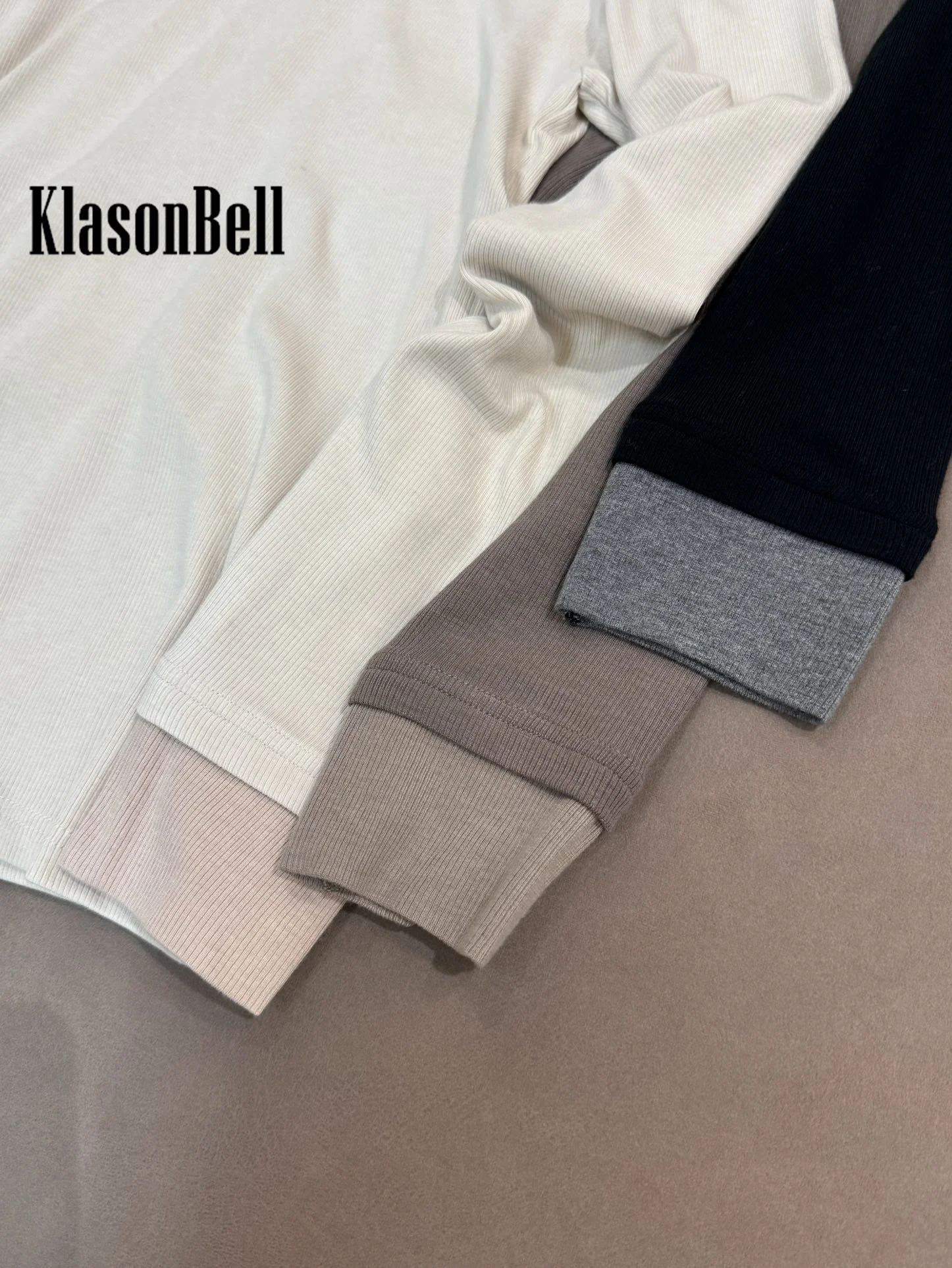11 25 KlasonBell украшенная цепочкой из бисера воротник-стойка эластичная трикотажная