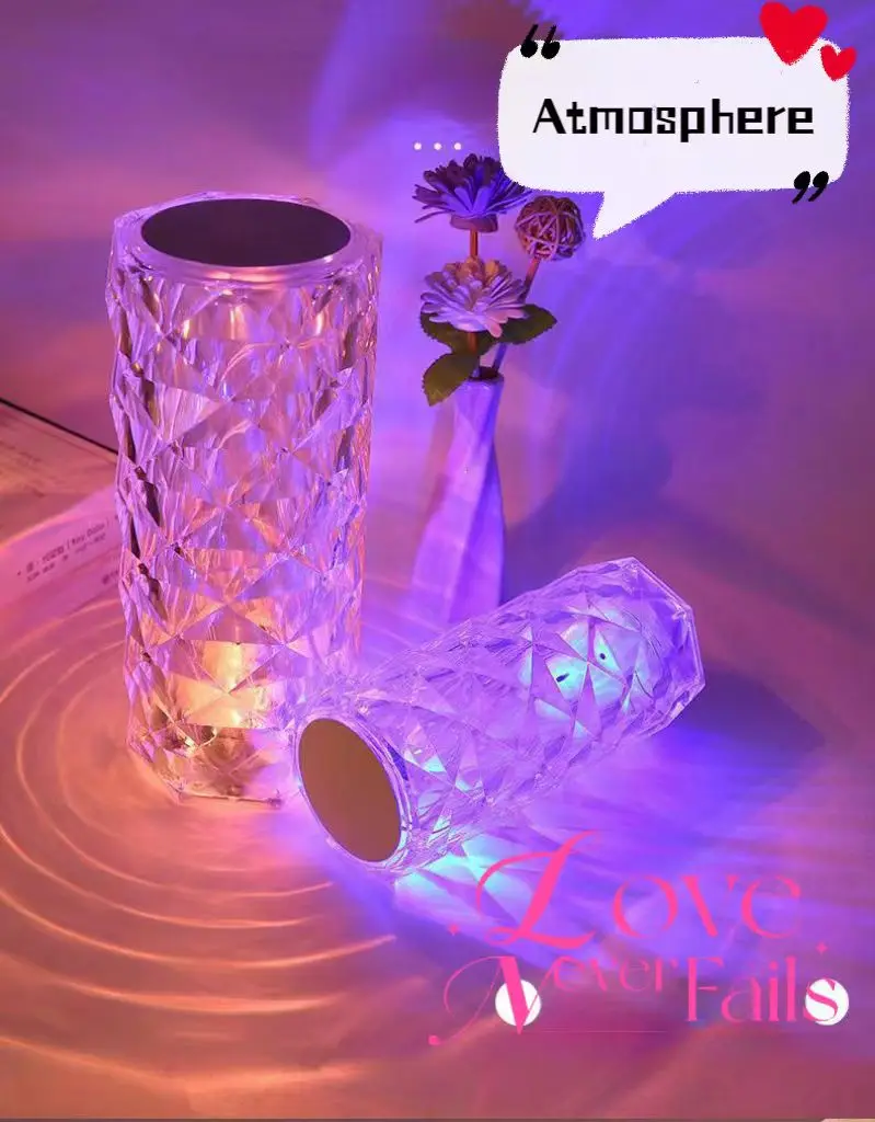 16-цветный ночник с дистанционным управлением светодиодная настольная лампа