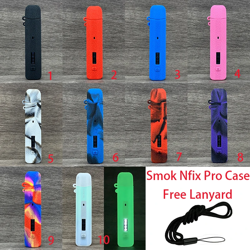 

New soft silicone protective case for smok nfix pro no e-cigarette only case rubber sleeve shield wrap skin 1pcs