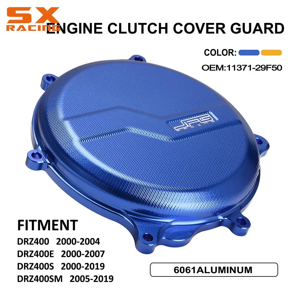 

Мотоцикл для SUZUKI DRZ400 2000-2004 DRZ400E 2000-2007 DRZ400S 2000-2019 DRZ400SM 2005-2019 CNC муфта защитная крышка