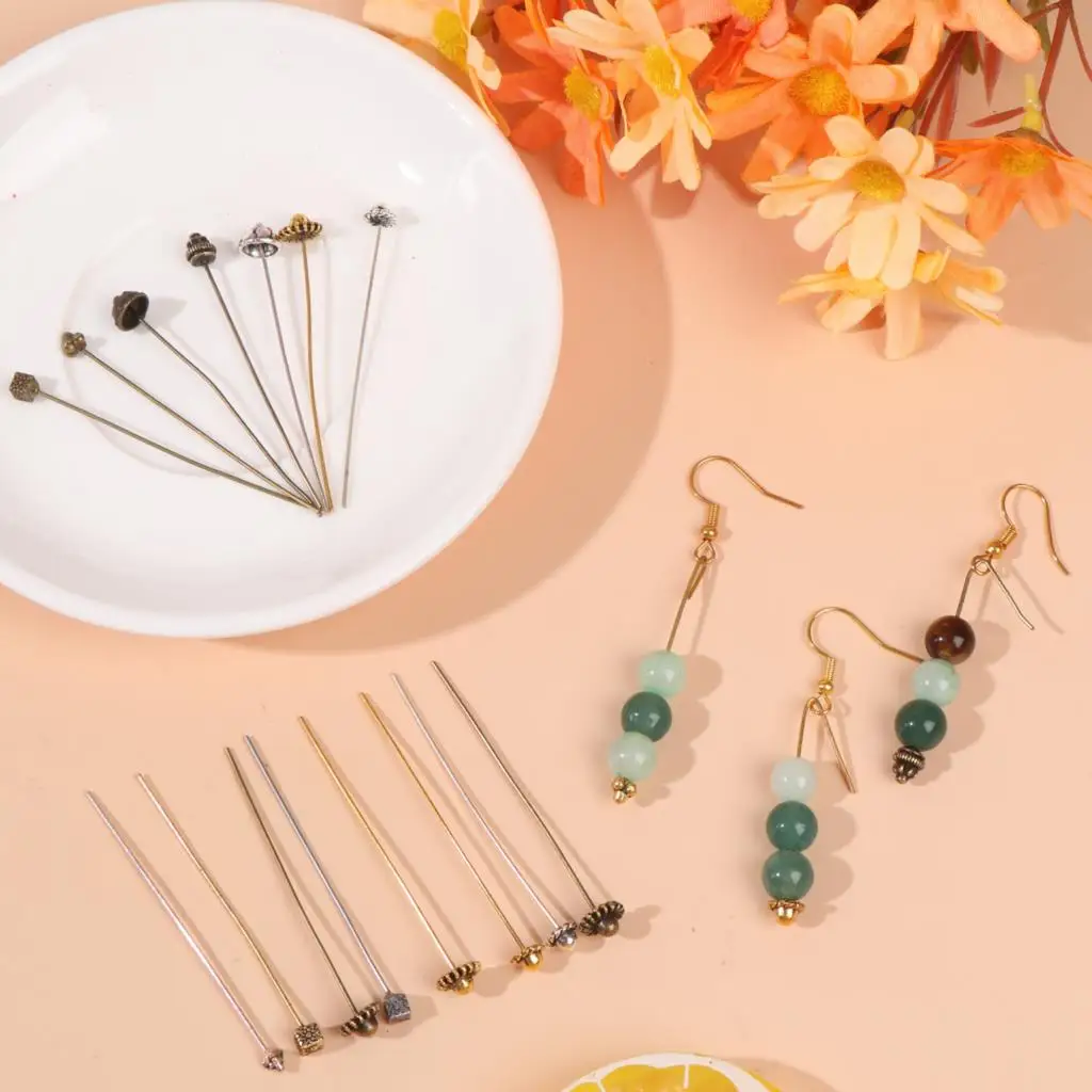 

120 шт. булавки для украшений ручной работы, аксессуары для ювелирных изделий «сделай сам», булавки с шариковой головкой, иглы, классические