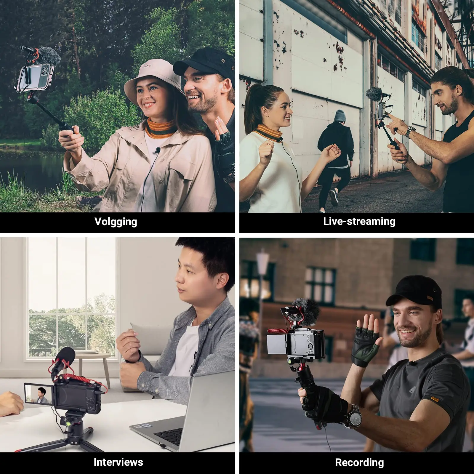 Микрофон SmallRig S20 для камеры с амортизирующим креплением стерео микрофон камер Sony