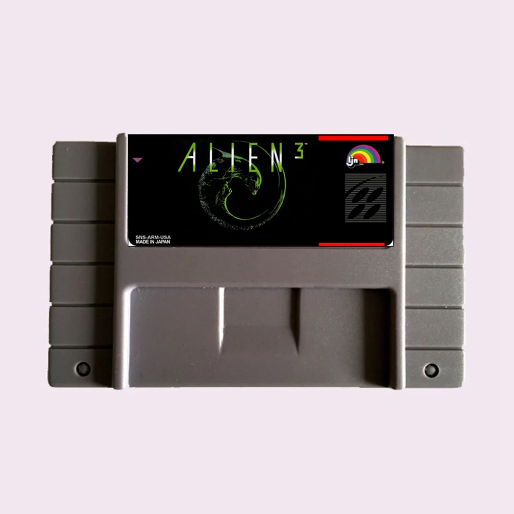 Высокое качество 16 бит Alien 3 NTSC большая серая игровая карта для американской версии игрока (art.: 7a818f71c) - 7a818f71c