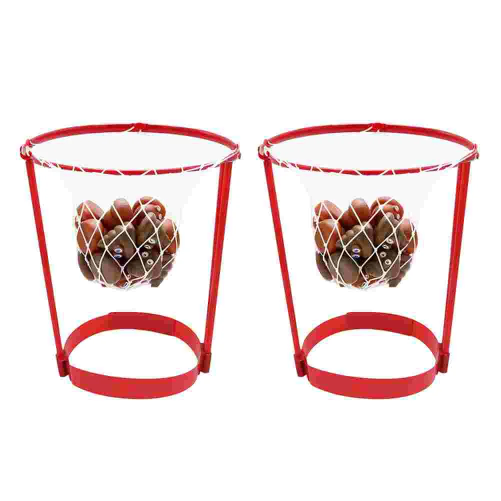 

2 Sets Throwing Toys Kids Outdoor Over Head Throw Toys Party Use Playthings