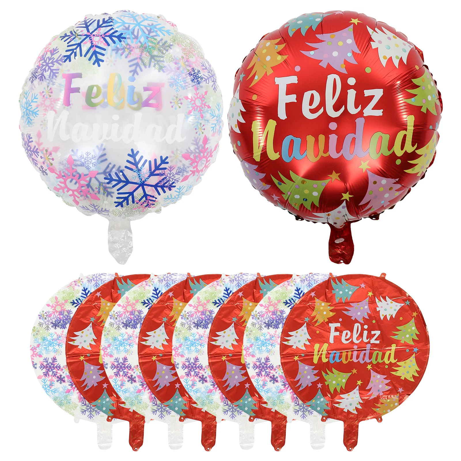 

Balloon Christmas Party Balloons Feliz Decorations Navidad Foil Decoration Merry Snowflake Birthday Helium Santa Signs Winter