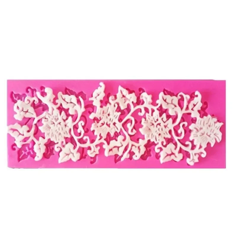 

Силиконовая форма для торта Lace Flower and Leaf