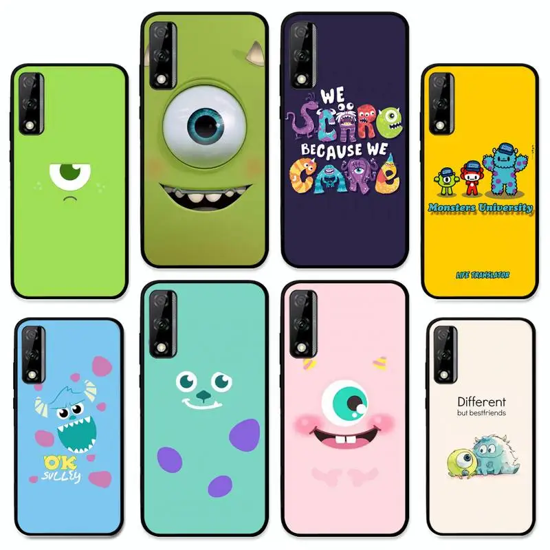 

Disney Monsters University Phone Case For Huawei Y9 Y8 Y6 Prime Y7 Pro Y8s Y5 Mate 20 Pro 10 lite Cover