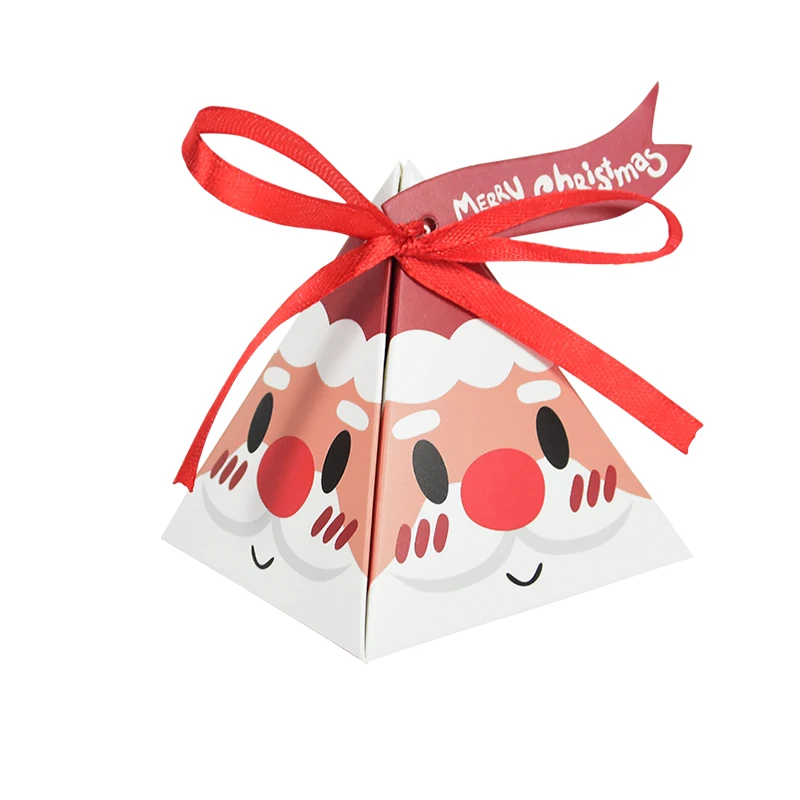 

Рождественские картонные подарочные коробки ZQNYCY 10 шт