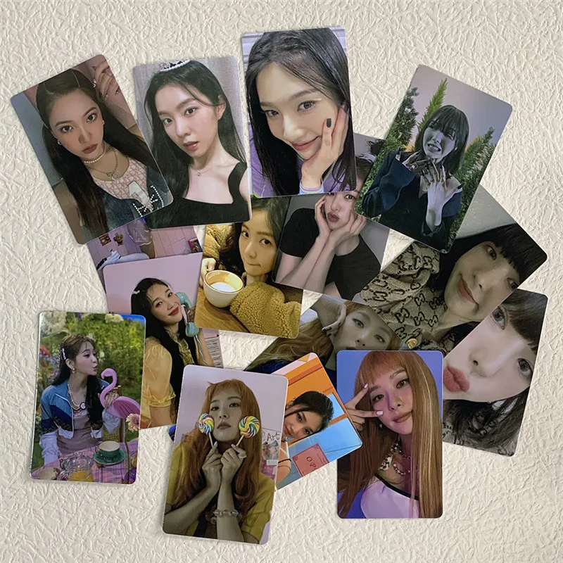 5 шт./компл. группа KPOP красный бархат Queendom Фотокарточка односторонняя открытка