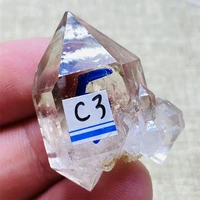 natural herkimer diamond raw crystal stone mineral specimen room gems ornament spiritual meditation exorcism feng shui home deco