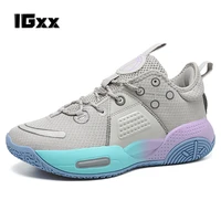 air breathable men basketball shoes fashion casual sneaker sports stretch shoe outdoor play shoe hard wearin comfortable massage