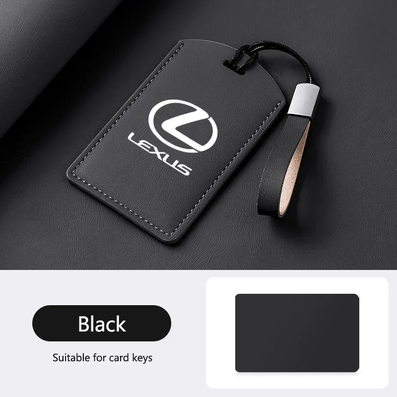 

Кожаный чехол для ключа с дистанционным управлением для автомобильной карты, защитный держатель для Lexus F Sport ES LM GS IS NX RX LX LS RX300, аксессуары