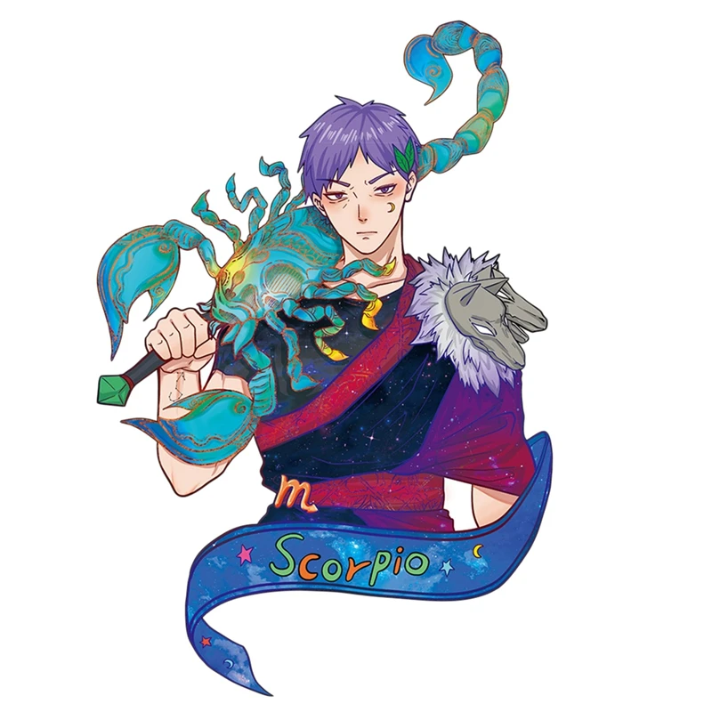 

Special-Shaped Wooden Jigsaw Puzzle Assembling Toy Constellation Scorpio And Patron Saint Children's Jigsaw Puzzle