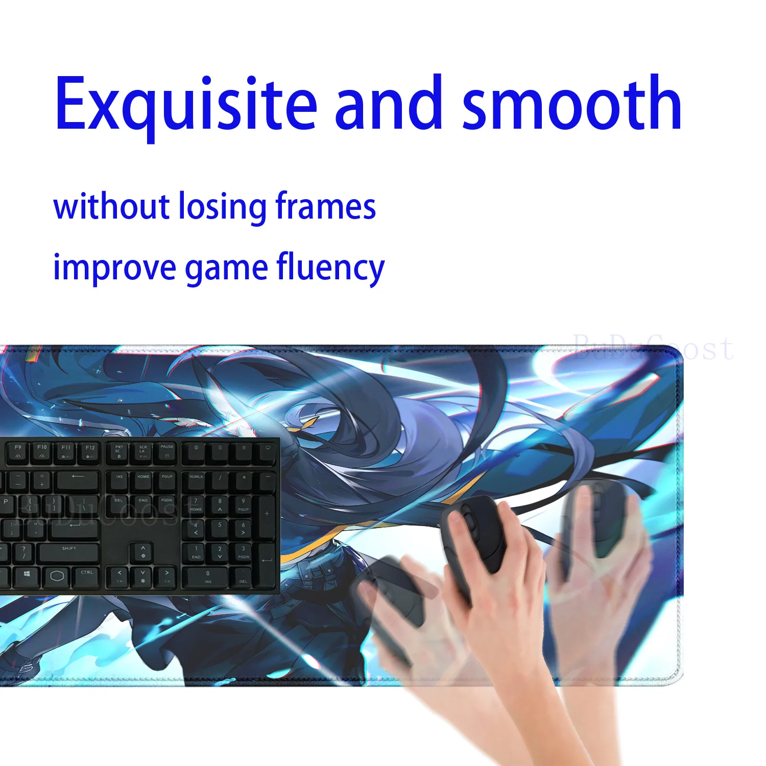 Игровой коврик для мыши Zenless Zone Zero ZZZ Hoshimi Miyabi teclado Настольный с ковриком игровые